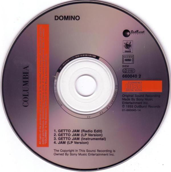 Domino : Getto Jam (CD, Maxi)