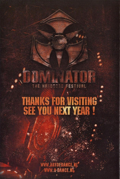 Various : Dominator - The Hardcore Festival (DVD)