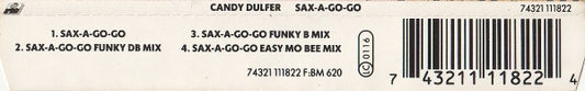 Candy Dulfer : Sax-A-Go-Go (CD, Maxi)