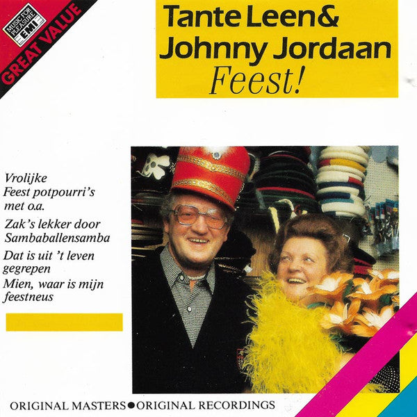 Tante Leen & Johnny Jordaan : Feest! (CD, Comp)
