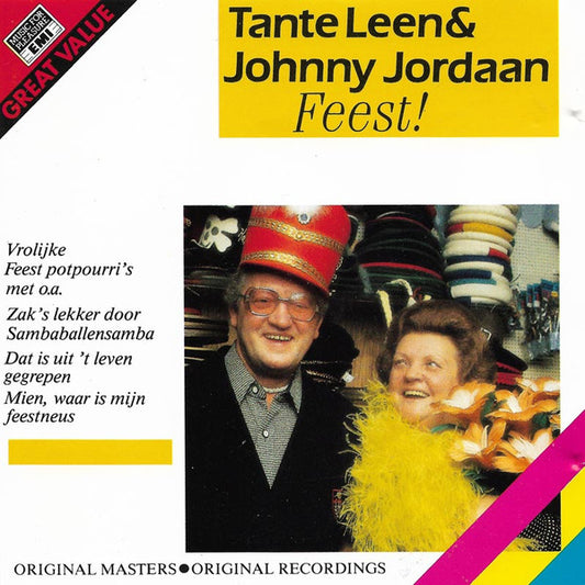 Tante Leen & Johnny Jordaan : Feest! (CD, Comp)