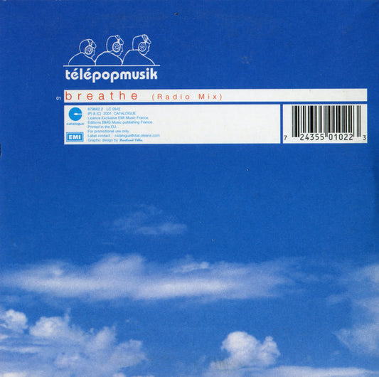 Télépopmusik : Breathe (CD, Single, Promo, Car)
