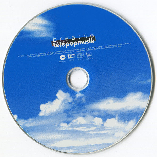 Télépopmusik : Breathe (CD, Single, Promo, Car)