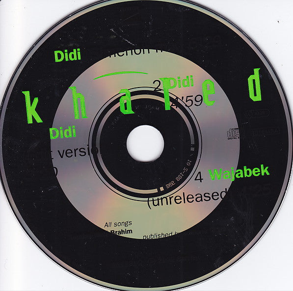 Khaled : Didi (CD, Single)