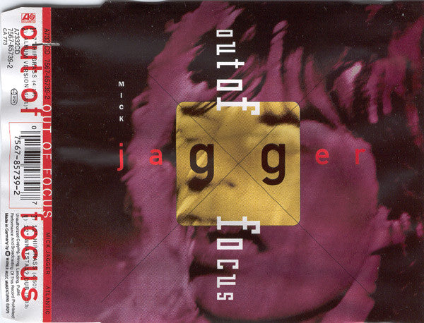 Mick Jagger : Out Of Focus (CD, Maxi)