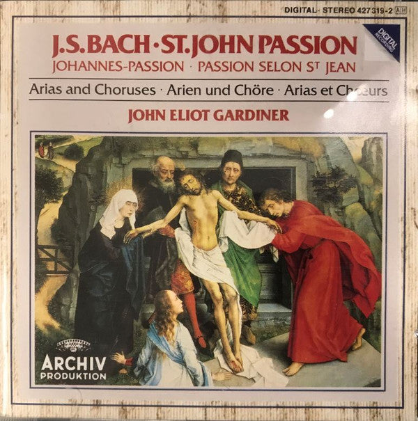 Johann Sebastian Bach - John Eliot Gardiner, The Monteverdi Choir, The English Baroque Soloists : St.John Passion (CD)