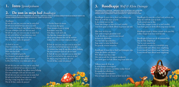 Various : Sprookjesboom Zonnige Zomer Liedjes (CD, Album, Comp)