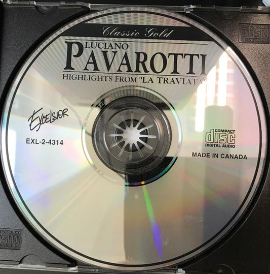Luciano Pavarotti : Highlights From "La Traviata" (CD)