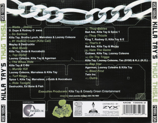 Killa Tay : Thug Thisle (CD, Album)