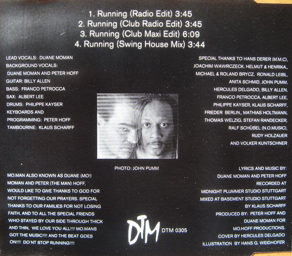 Duane Moman : Running (Version '93) (CD, Maxi)