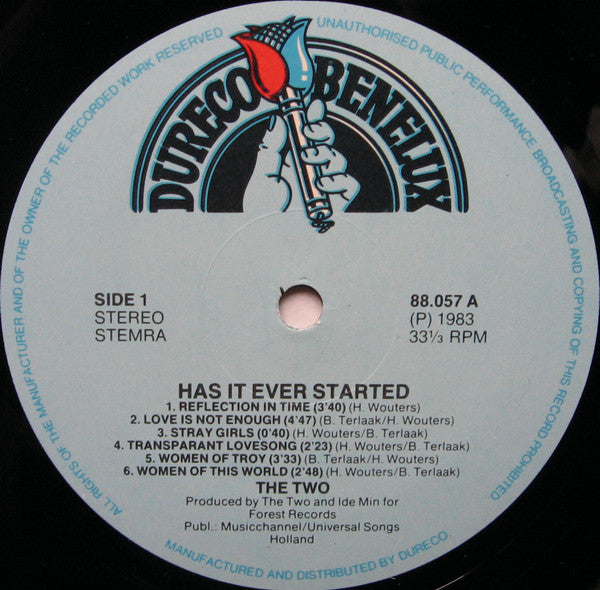 The Two (2) : Has It Ever Started (LP)