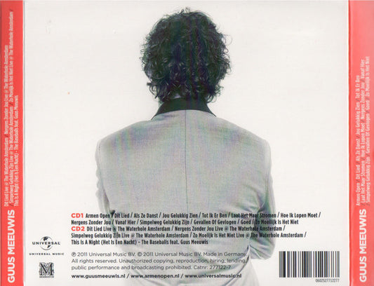 Guus Meeuwis : Armen Open (2xCD, Album, Ltd)
