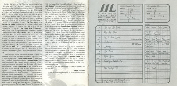 Janis Ian : Present Company (CD, RM)