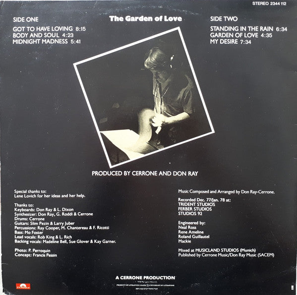 Don Ray : The Garden Of Love (LP, Album)