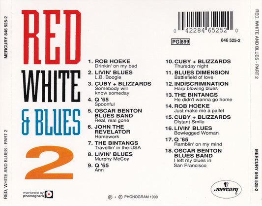 Various : Red, White And Blues - Part 2 (CD, Comp)