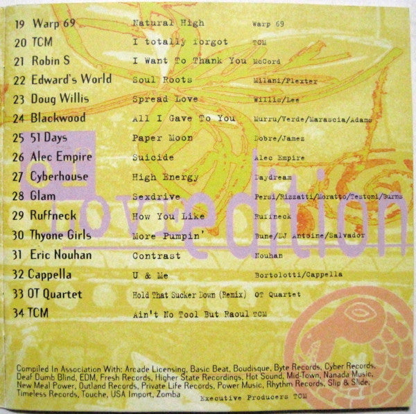 DJ Jean : House Party 11 (The '94 Summer Of Love Edition The Mellow Clubmix By DJ Jean) (CD, Mixed)