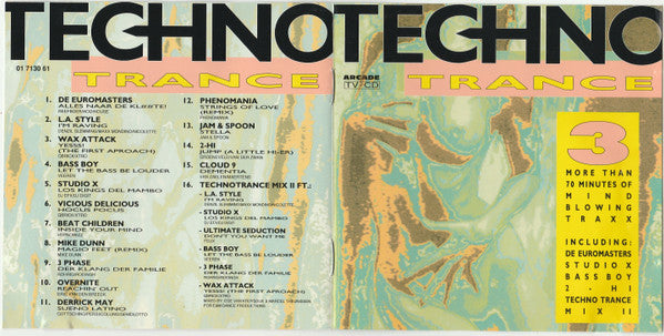 Various : Techno Trance 3 (CD, Comp, P/Mixed)