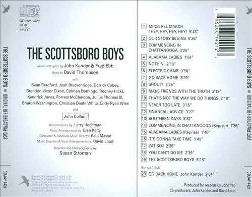 Kander And Ebb : The Scottsboro Boys - Original Off-Broadway Cast (CD, Album)