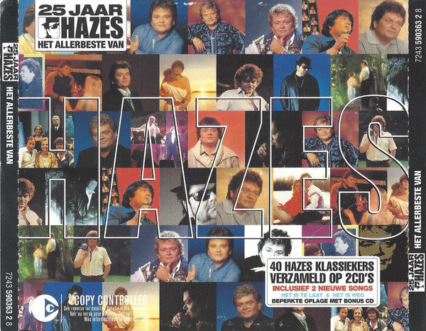 André Hazes : Het Allerbeste Van 25 Jaar Hazes (3xCD, Album, Comp, Copy Prot., Ltd)