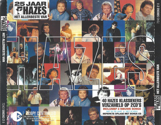 André Hazes : Het Allerbeste Van 25 Jaar Hazes (3xCD, Album, Comp, Copy Prot., Ltd)