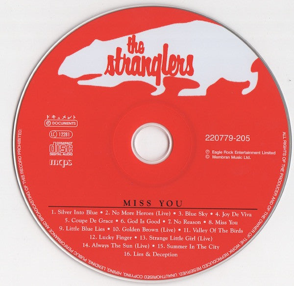 The Stranglers : Miss You (CD, Comp)