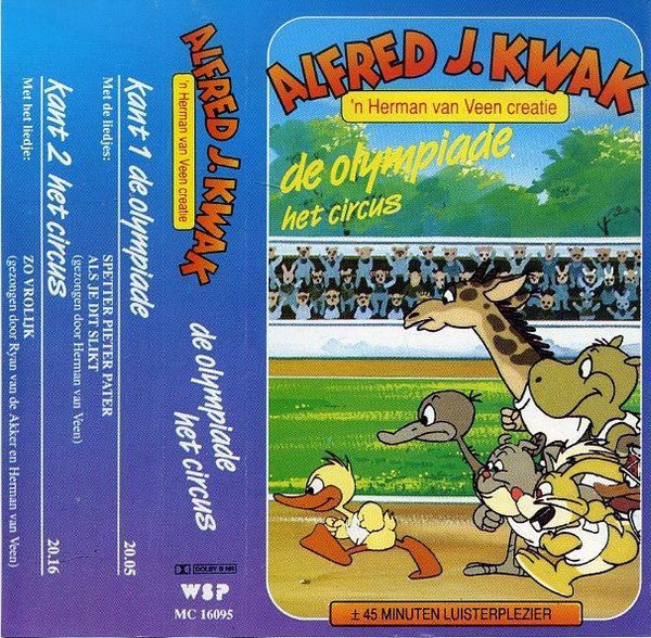 Alfred J. Kwak : De Olympiade / Het Circus (Cass)