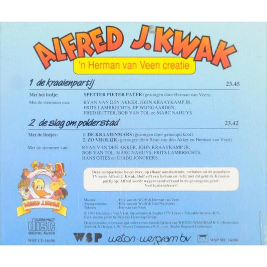 Alfred J. Kwak : De Kraaienpartij / De Slag Om Polderstad (CD, Album)