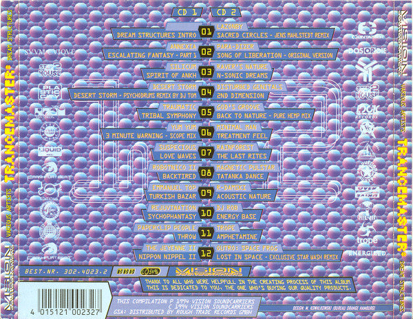 Various : Trancemaster 8 (Dream Structures) (2xCD, Comp)