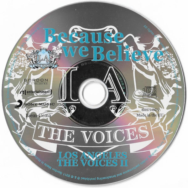 Los Angeles, The Voices : Because We Believe (CD, Album, S/Edition, Tin)