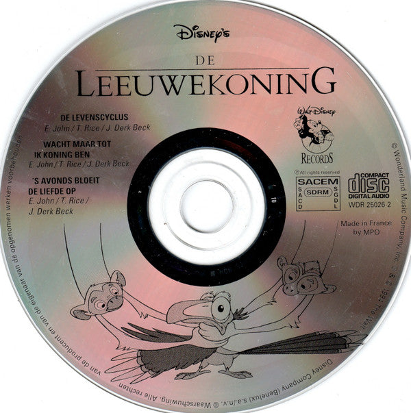 Various : De Leeuwenkoning (CD, Album)