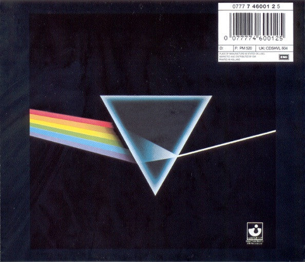 Pink Floyd : The Dark Side Of The Moon (CD, Album, RE, RM)