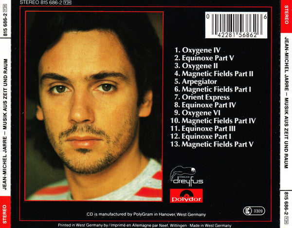 Jean-Michel Jarre : Musik Aus Zeit Und Raum (CD, Comp, PDO)