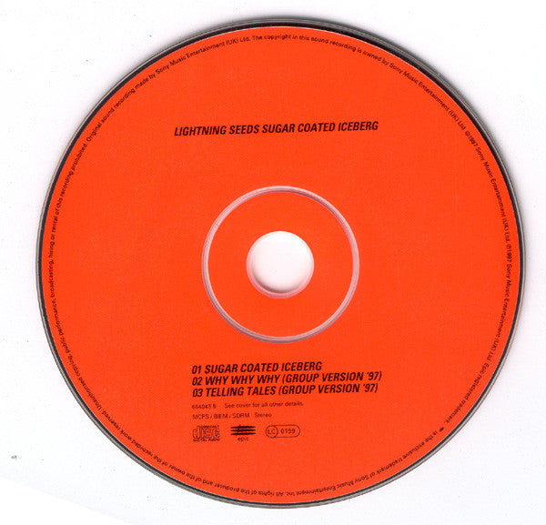 Lightning Seeds : Sugar Coated Iceberg (CD, Single, CD2)