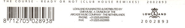The Course : Ready Or Not (Club House Remixes) (CD, Maxi)