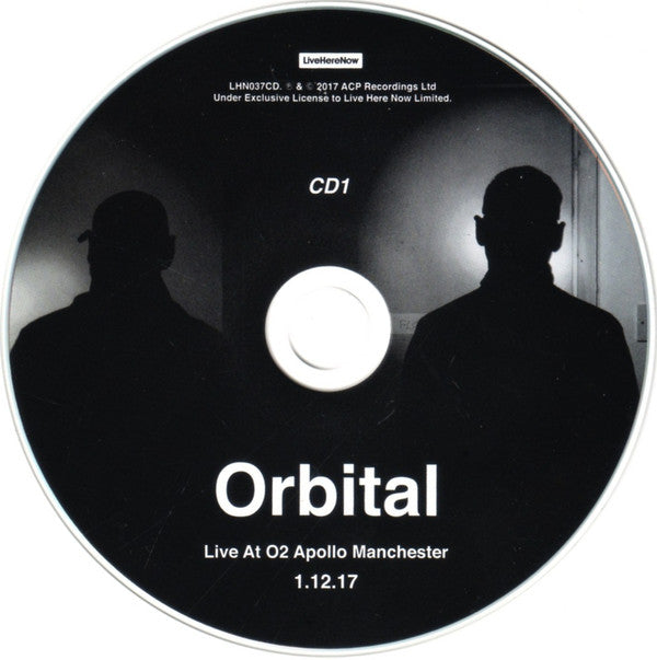 Orbital : Live At O2 Apollo Manchester 1.12.17 (2xCDr, Album)