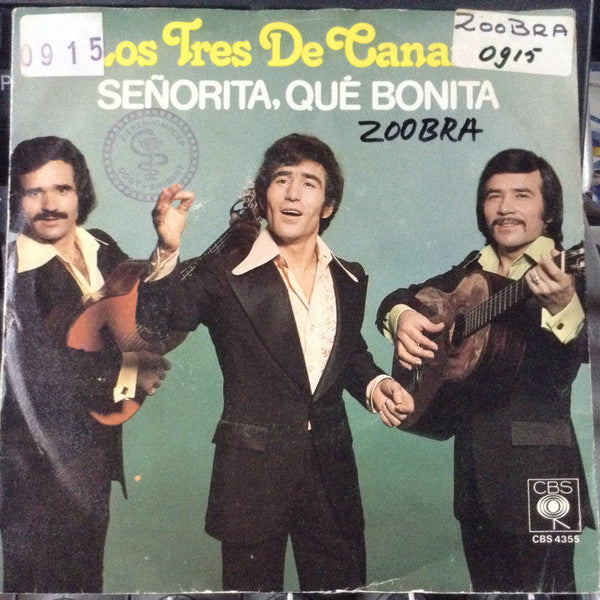 Los Tres De Canarias : Senorita, Que Bonita (7", Single)
