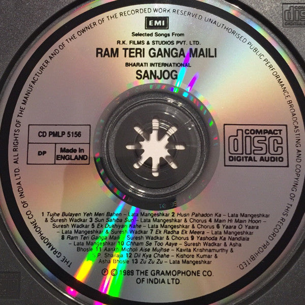 Ravindra Jain, Laxmikant-Pyarelal : Ram Teri Ganga Maili / Sanjog (CD, Comp)