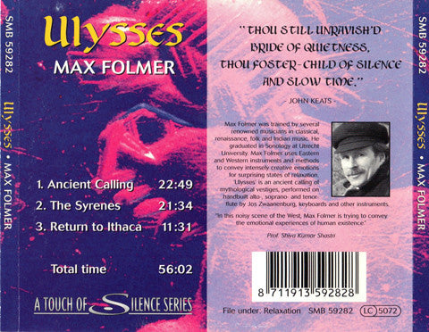 Max Folmer : Ulysses (CD, Album, RE)