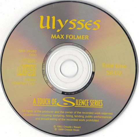Max Folmer : Ulysses (CD, Album, RE)