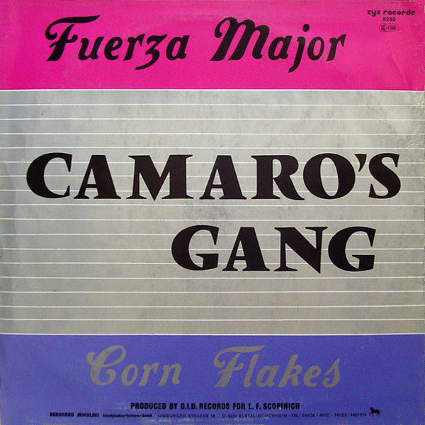 Camaro's Gang : Fuerza Major / Corn Flakes (12")
