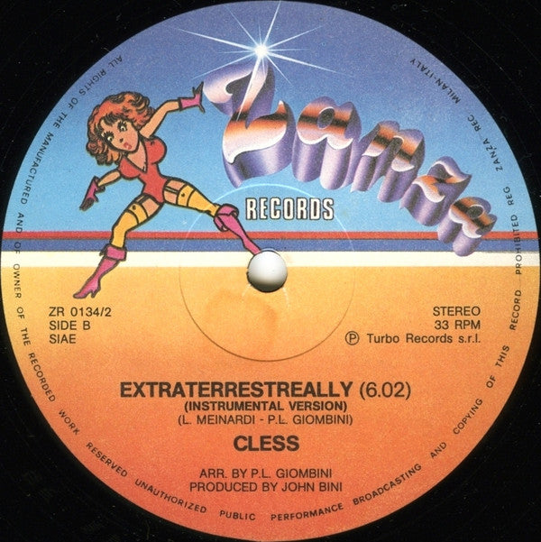 Cless : Extraterrestreally (12")