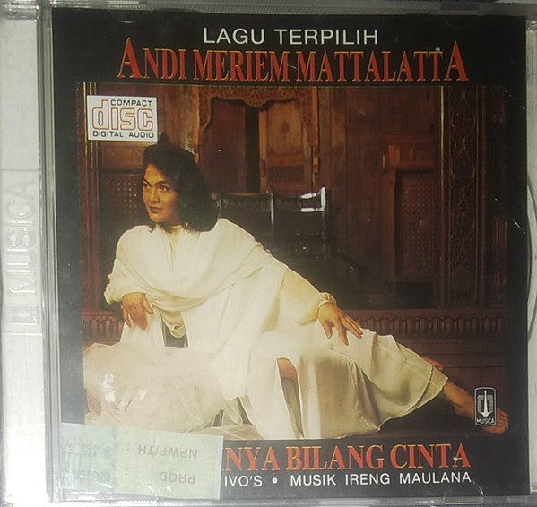 Andi Meriem Matalatta : Mudahnya Bilang Cinta -  Lagu Terpilih (CD, Comp)