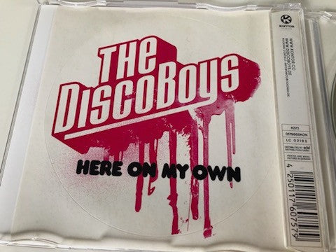 The Disco Boys : Here On My Own (CD, Maxi, Enh)