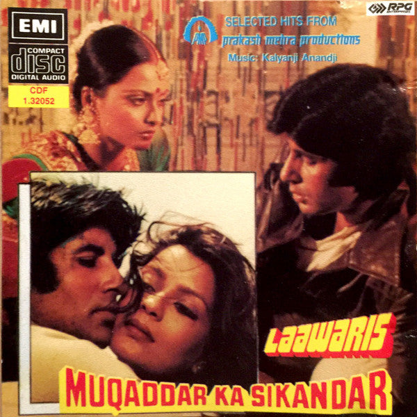 Kalyanji-Anandji : Muqaddar Ka Sikandar / Laawaris (CD, Comp)