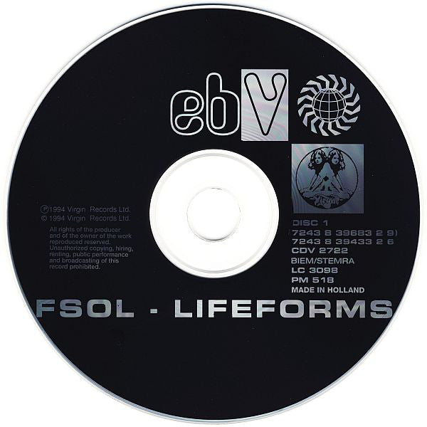The Future Sound Of London : Lifeforms (2xCD, Album)