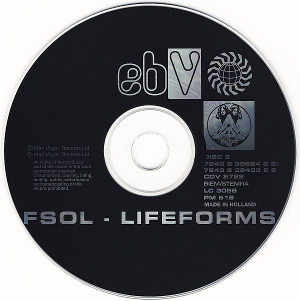 The Future Sound Of London : Lifeforms (2xCD, Album)