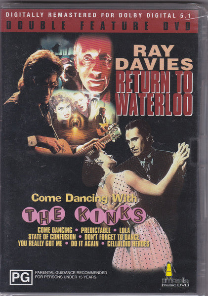 Ray Davies / The Kinks : Return To Waterloo / Come Dancing With The Kinks (DVD, Comp, PAL, Dol)