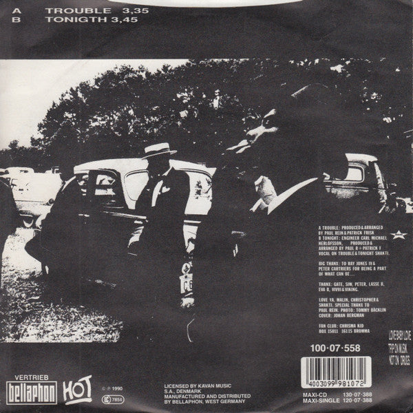 Taylor D. Featuring Shakti (12) : Trouble (7", Single)