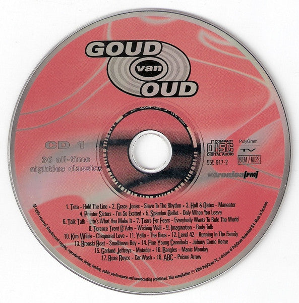 Various : Goud Van Oud - 36 All-Time Eighties Classics (2xCD, Comp)