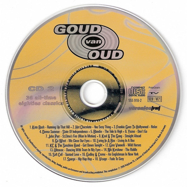 Various : Goud Van Oud - 36 All-Time Eighties Classics (2xCD, Comp)